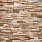 Reclaimed Teak Raw - Wooden Cladding Wall Panel