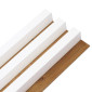 Wooden Slat Wall - Vertigo - 250 x 30 x 2cm - White Oak - Classic Oak