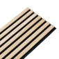 Wooden Slat Wall Panel Vertigo - 120 x 30 x 1 cm