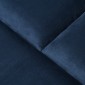 Upholstered Headboard Panel - 60 x 30cm - Deep Blue