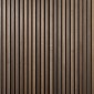 VERTIGO | Panneau tasseaux Slim - Chêne foncé 250 cm