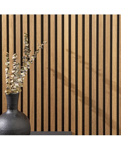 Wooden slat wall panel...