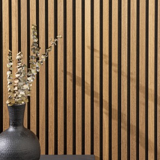 Wooden slat wall panel...