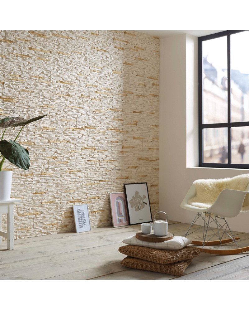 Playa Beige Plaster Cladding Wall Panel