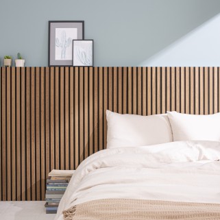 Wooden slat wall panel...