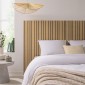Oak veneer wall panel Vertigo - 120x30x1 cm - Light oak veneer