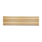 Oak veneer wall panel Vertigo - 120x30x1 cm - Light oak veneer