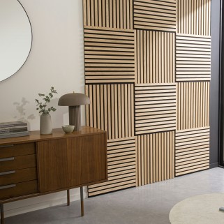 Wooden Slat Wall Panel...