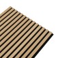 Wooden Slat Wall Panel Vertigo - 60 x 30 x 2 cm