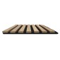 copy of Acoustic Wooden Slat Wall - Vertigo - 250 x 30 x 2cm - Classic Oak - Black Felt