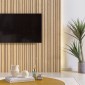 VERTIGO | Panneau mural - Chêne clair 250 cm (lot de 2)