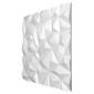 Panneau mural polystyrène Vertigo Motif Diamant 60x60 cm