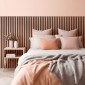 VERTIGO |  Panneau tasseaux - Rose gold (bronze) 120 cm