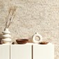 Plaquette de parement pierre naturelle - Travertin Mix Light