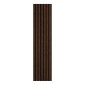 copy of Wooden slat wall panel Vertigo - 120x30x1 cm - Golden oak on black felt