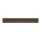 VERTIGO I Slat wall panel with HDF backing - black decor 250cm