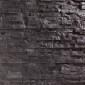 Plaquette de parement pierre naturelle - Briconature Noir