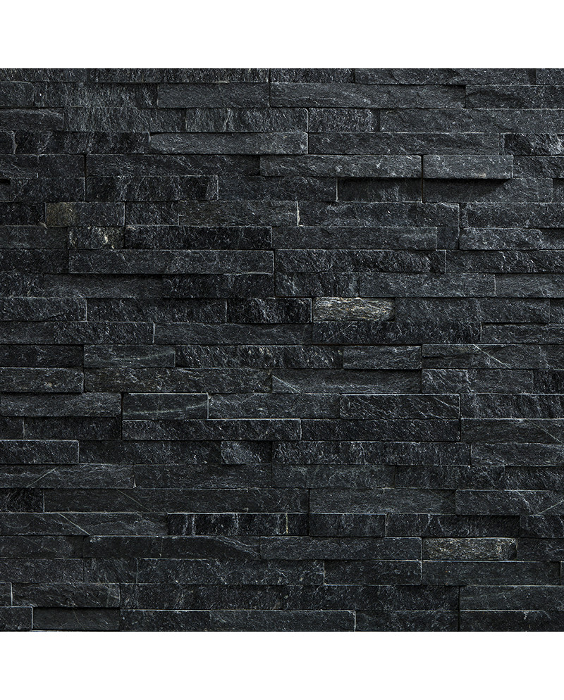 Ultra Black - Stone Cladding Wall Panel