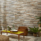 Ceramic Stone Beige - Ceramic Cladding Wall Panel