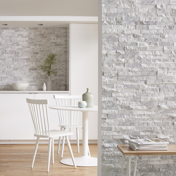 Crystal White - Stone Cladding Wall Panel