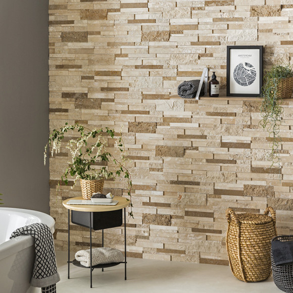 Light Noce - Stone Cladding Wall Panel