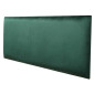 Upholstered Headboard Panel - 60 x 30cm - Dark Green