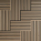 VERTIGO | Panneau tasseaux - Chêne clair 30 cm