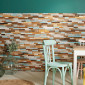 Reclaimed Teak Aqua - Wooden Cladding Wall Panel