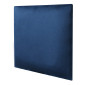 Coussin mural décoratif carré 30x30cm Bleu Nuit