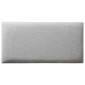 Coussin mural décoratif rectangle 60x30cm Gris