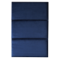 Upholstered Headboard Panel - 60 x 30cm - Deep Blue