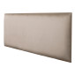 Coussin mural décoratif rectangle 60x30cm Beige